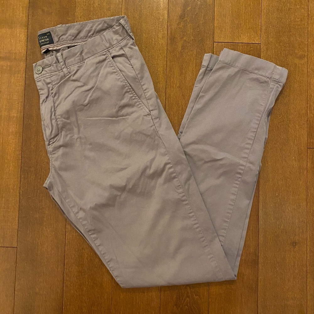 J. Crew - Slim Fit Stretch Chinos - Size 31/32